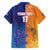 Custom Scotland and Australia Rugby Family Matching Off Shoulder Short Dress and Hawaiian Shirt Wallabies Thistle Together