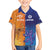 Custom Scotland and Australia Rugby Kid Hawaiian Shirt Wallabies Thistle Together