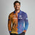 Custom Scotland and Australia Rugby Long Sleeve Polo Shirt Wallabies Thistle Together