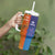 Custom Scotland and Australia Rugby Tumbler With Handle Wallabies Thistle Together