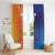 Custom Scotland and Australia Rugby Window Curtain Wallabies Thistle Together