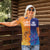 Custom Scotland and Australia Rugby Women Polo Shirt Wallabies Thistle Together