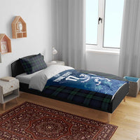 Custom Scotland Rugby Bedding Set Go Scottish Thistle