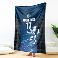 Custom Scotland Rugby Blanket Go Scottish Thistle