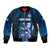 Custom Scotland Rugby Bomber Jacket Go Scottish Thistle