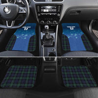 Custom Scotland Rugby Car Mats Go Scottish Thistle