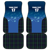 Custom Scotland Rugby Car Mats Go Scottish Thistle
