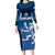 Custom Scotland Rugby Family Matching Long Sleeve Bodycon Dress and Hawaiian Shirt Go Scottish Thistle