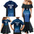 Custom Scotland Rugby Family Matching Mermaid Dress and Hawaiian Shirt Go Scottish Thistle
