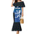 Custom Scotland Rugby Family Matching Mermaid Dress and Hawaiian Shirt Go Scottish Thistle