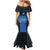 Custom Scotland Rugby Family Matching Mermaid Dress and Hawaiian Shirt Go Scottish Thistle