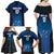 Custom Scotland Rugby Family Matching Off Shoulder Maxi Dress and Hawaiian Shirt Go Scottish Thistle