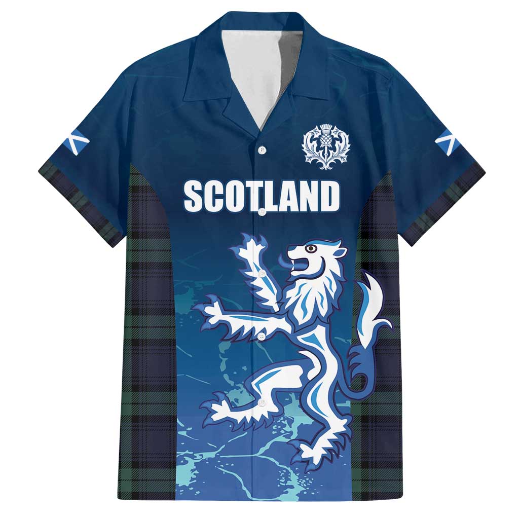 Custom Scotland Rugby Family Matching Puletasi and Hawaiian Shirt Go Scottish Thistle