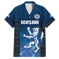 Custom Scotland Rugby Family Matching Puletasi and Hawaiian Shirt Go Scottish Thistle