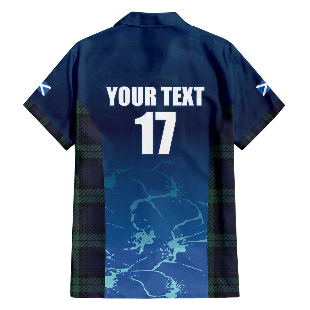 Custom Scotland Rugby Family Matching Puletasi and Hawaiian Shirt Go Scottish Thistle