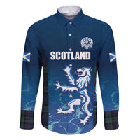 Custom Scotland Rugby Family Matching Puletasi and Hawaiian Shirt Go Scottish Thistle