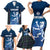 Custom Scotland Rugby Family Matching Short Sleeve Bodycon Dress and Hawaiian Shirt Go Scottish Thistle