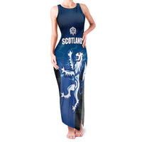 Custom Scotland Rugby Family Matching Tank Maxi Dress and Hawaiian Shirt Go Scottish Thistle