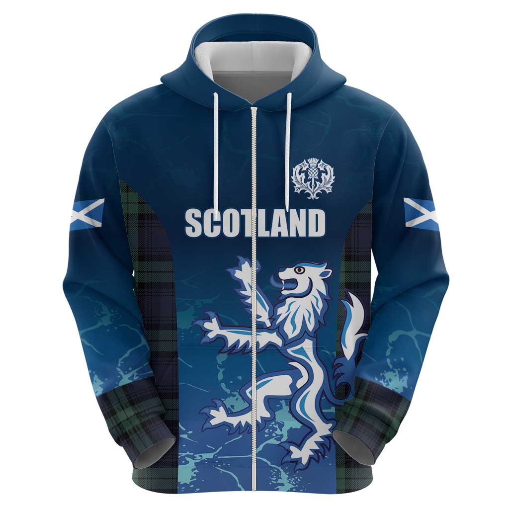 Custom Scotland Rugby Hoodie Go Scottish Thistle