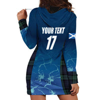 Custom Scotland Rugby Hoodie Dress Go Scottish Thistle