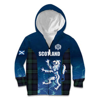 Custom Scotland Rugby Kid Hoodie Go Scottish Thistle