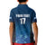 Custom Scotland Rugby Kid Polo Shirt Go Scottish Thistle