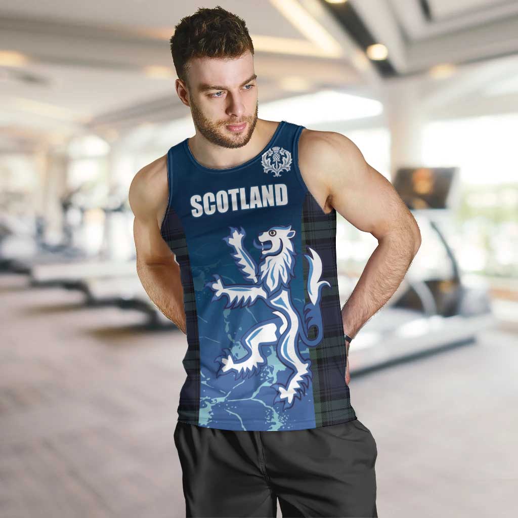 Custom Scotland Rugby Men Tank Top Go Scottish Thistle