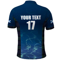 Custom Scotland Rugby Polo Shirt Go Scottish Thistle