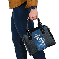 Custom Scotland Rugby Shoulder Handbag Go Scottish Thistle