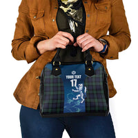 Custom Scotland Rugby Shoulder Handbag Go Scottish Thistle