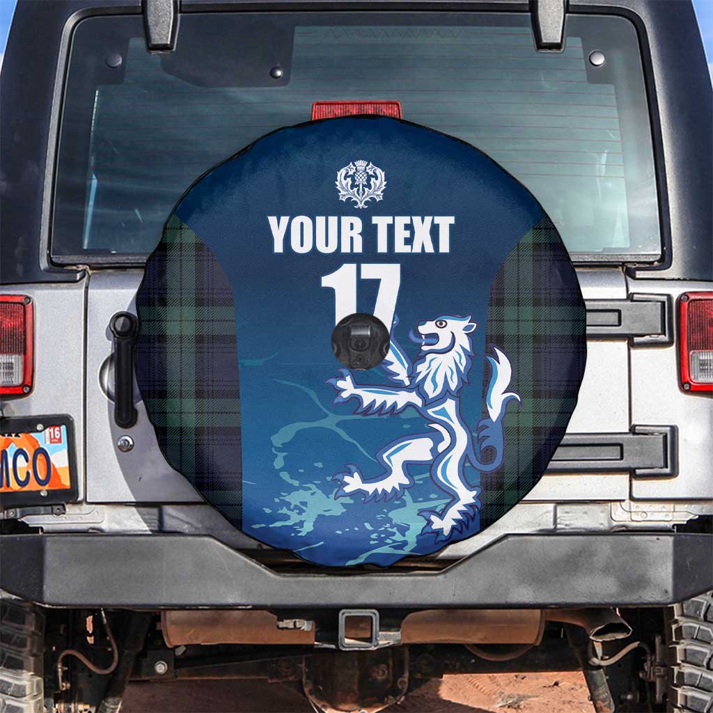 Custom Scotland Rugby Spare Tire Cover Go Scottish Thistle
