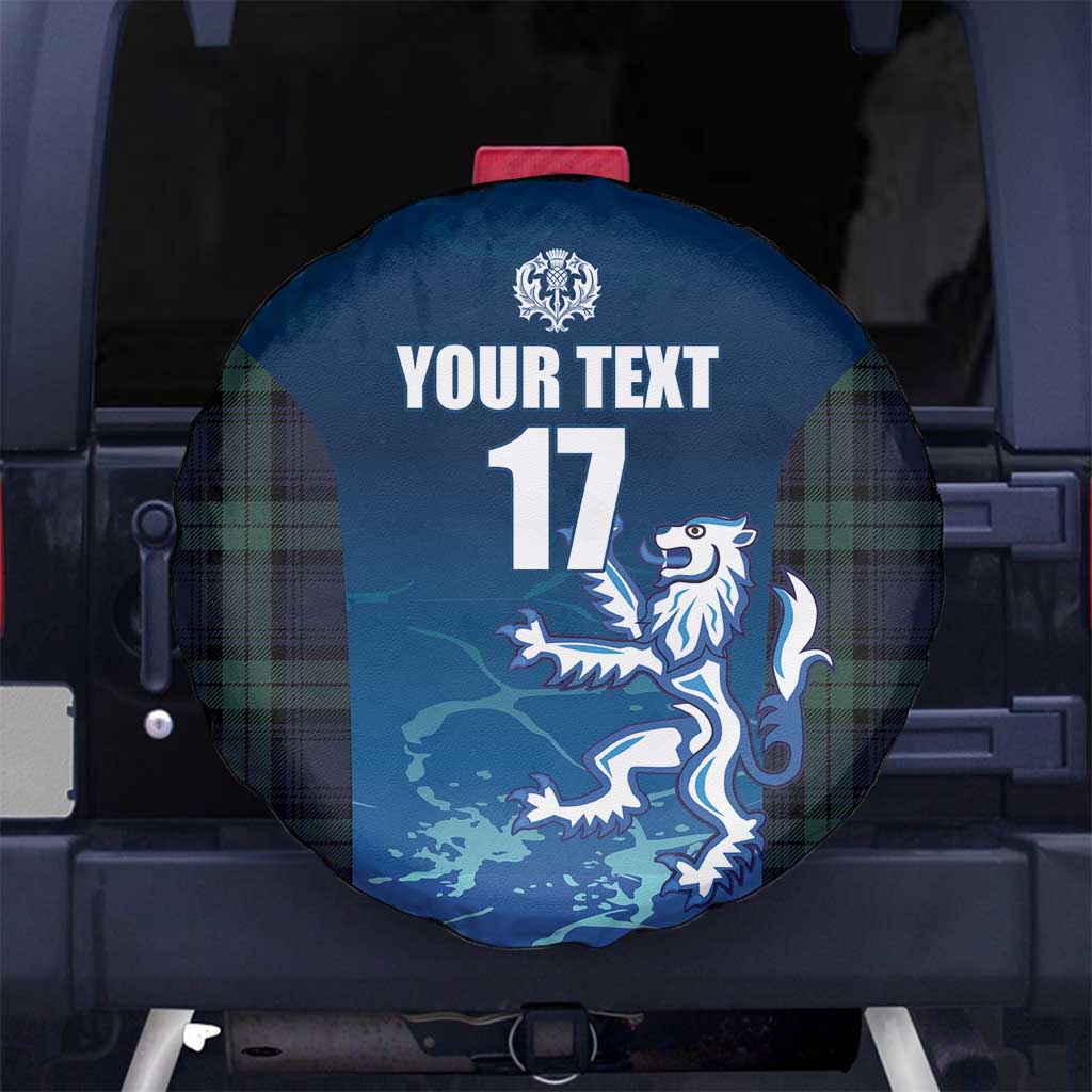 Custom Scotland Rugby Spare Tire Cover Go Scottish Thistle