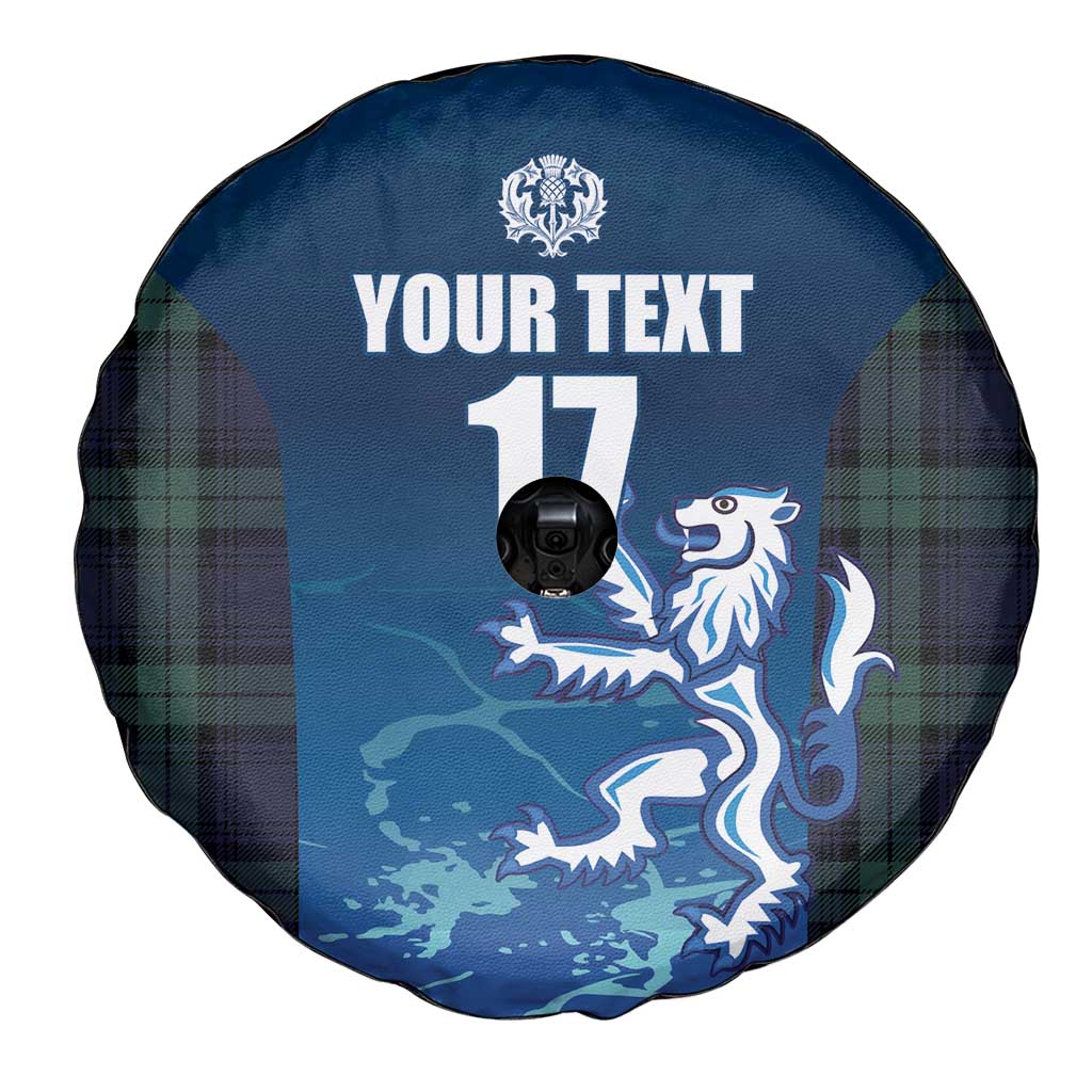 Custom Scotland Rugby Spare Tire Cover Go Scottish Thistle