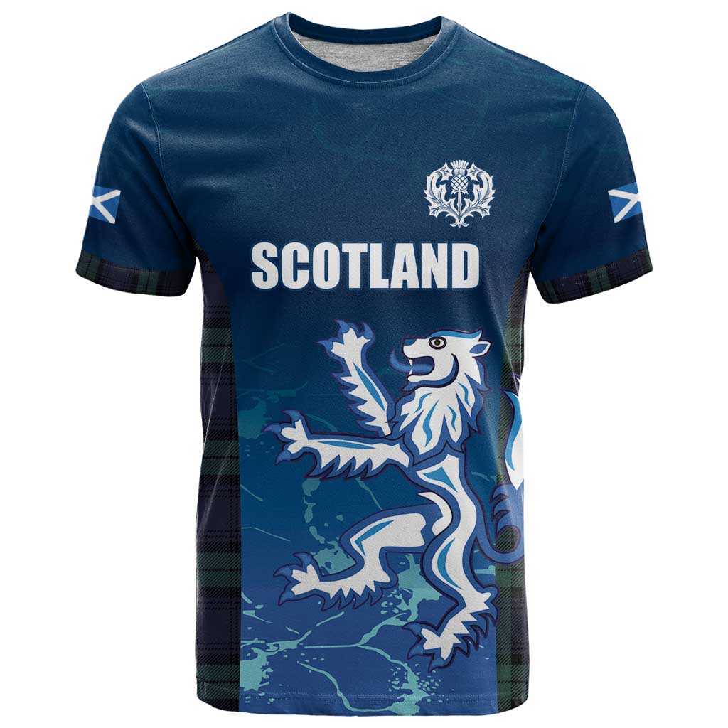 Custom Scotland Rugby T Shirt Go Scottish Thistle