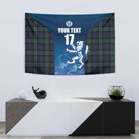 Custom Scotland Rugby Tapestry Go Scottish Thistle