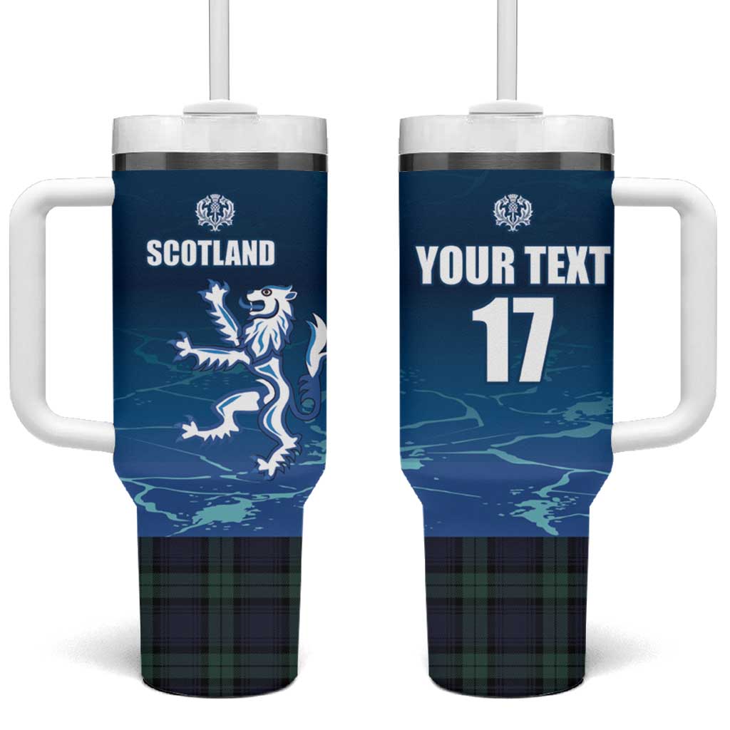 Custom Scotland Rugby Tumbler With Handle Go Scottish Thistle