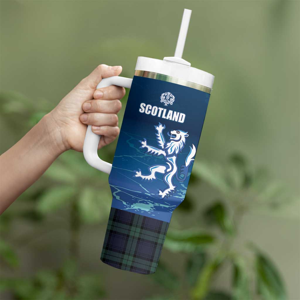 Custom Scotland Rugby Tumbler With Handle Go Scottish Thistle