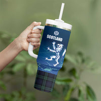 Custom Scotland Rugby Tumbler With Handle Go Scottish Thistle