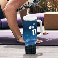 Custom Scotland Rugby Tumbler With Handle Go Scottish Thistle