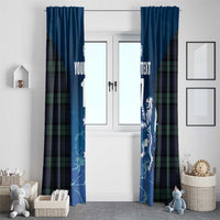 Custom Scotland Rugby Window Curtain Go Scottish Thistle