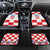 Croatia European Pine Marten and Iris Car Mats National Animal and Flowers
