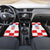 Croatia European Pine Marten and Iris Car Mats National Animal and Flowers