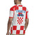 Croatia European Pine Marten and Iris Rugby Jersey National Animal and Flowers LT17 - Wonder Print Shop