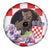 Croatia European Pine Marten and Iris Spare Tire Cover National Animal and Flowers LT17 - Wonder Print Shop