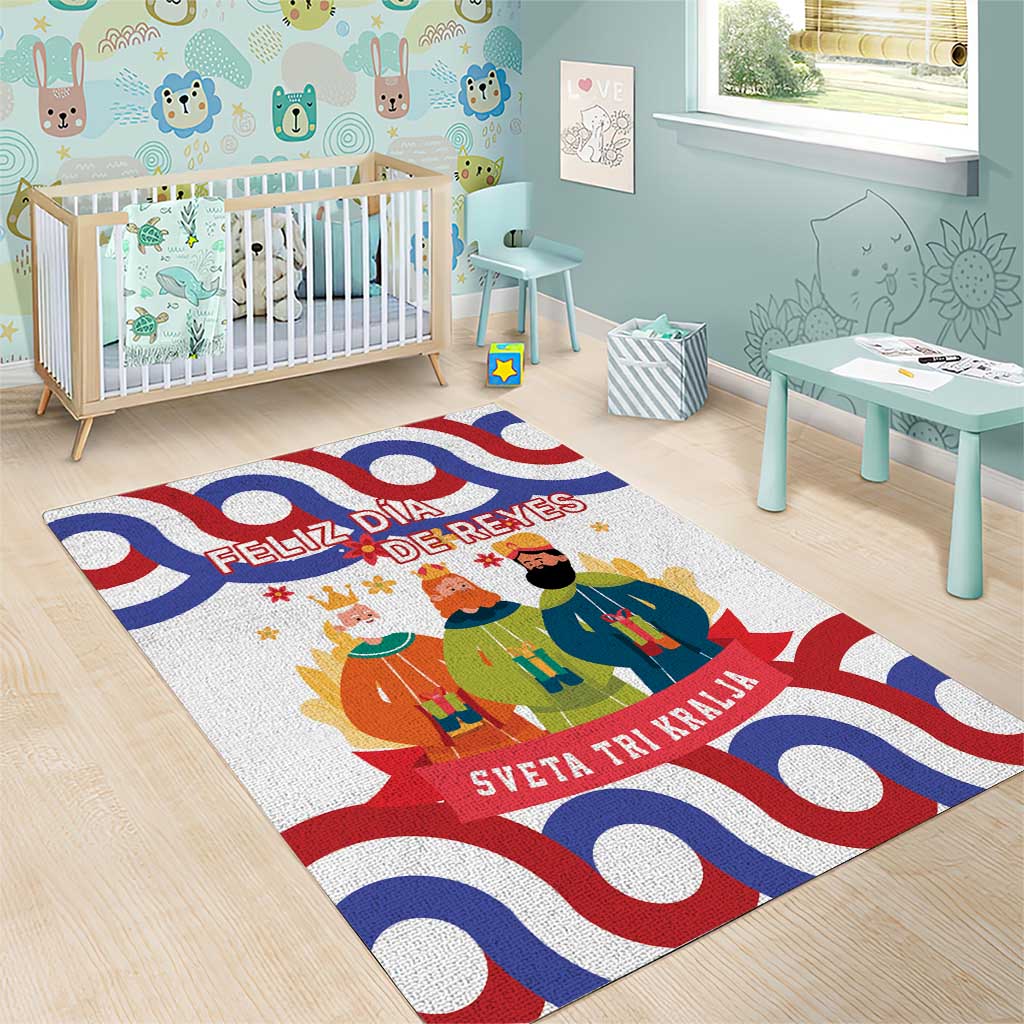 Croatia Epiphany Area Rug Bogojavljenje - Sveta Tri Kralja