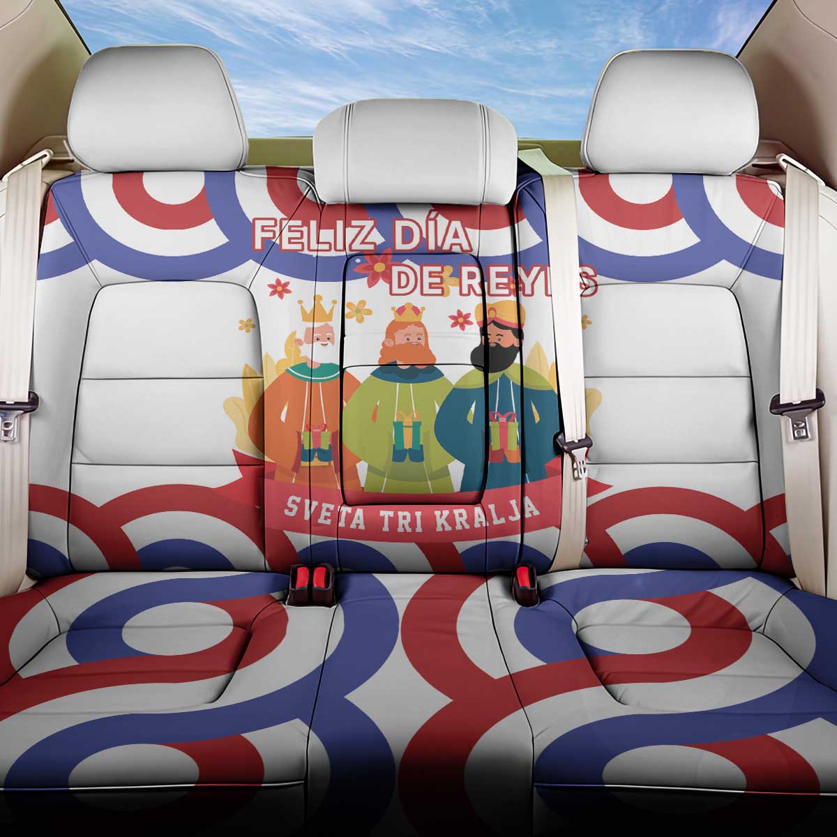 Croatia Epiphany Back Car Seat Cover Bogojavljenje - Sveta Tri Kralja