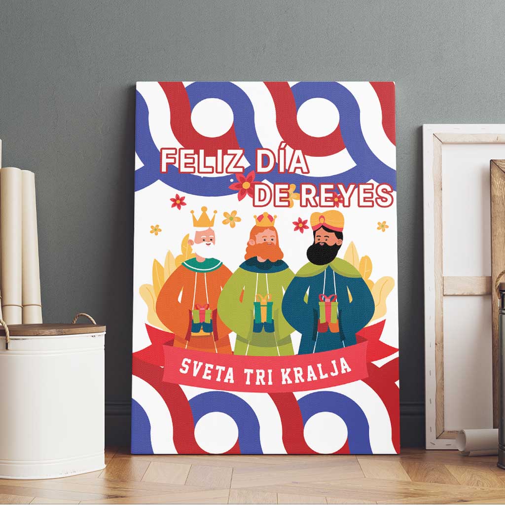 Croatia Epiphany Canvas Wall Art Bogojavljenje - Sveta Tri Kralja