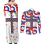 Croatia Epiphany Couples Matching Off Shoulder Maxi Dress and Long Sleeve Button Shirt Bogojavljenje - Sveta Tri Kralja