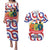 Croatia Epiphany Couples Matching Puletasi and Hawaiian Shirt Bogojavljenje - Sveta Tri Kralja