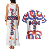 Croatia Epiphany Couples Matching Tank Maxi Dress and Hawaiian Shirt Bogojavljenje - Sveta Tri Kralja
